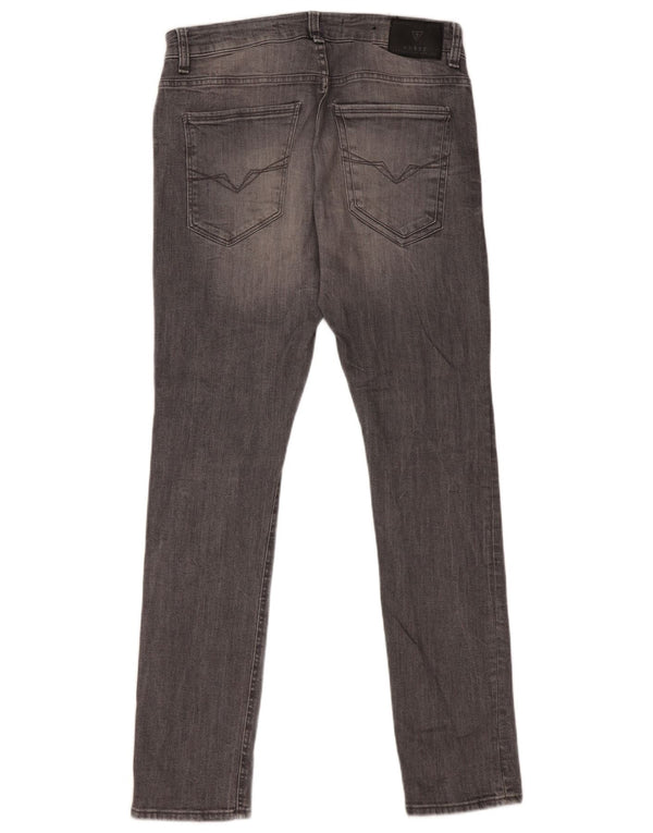 Женские джинсы Super Skinny Guess W32 L32 серого цвета, хлопок