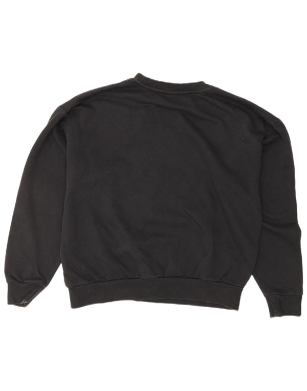 Женский свитшот с рисунком PUMA UK 14, средний черный, хлопок