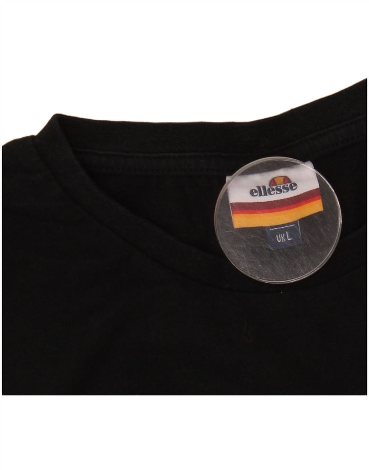 Мужская футболка Ellesse, большая черная