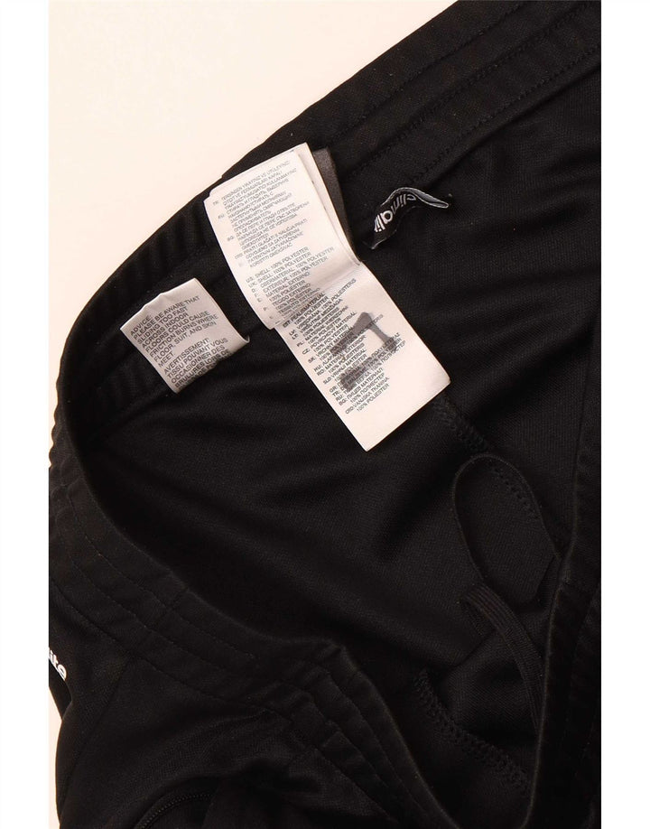 Мужские спортивные брюки Adidas Climalite, средний черный полиэстер