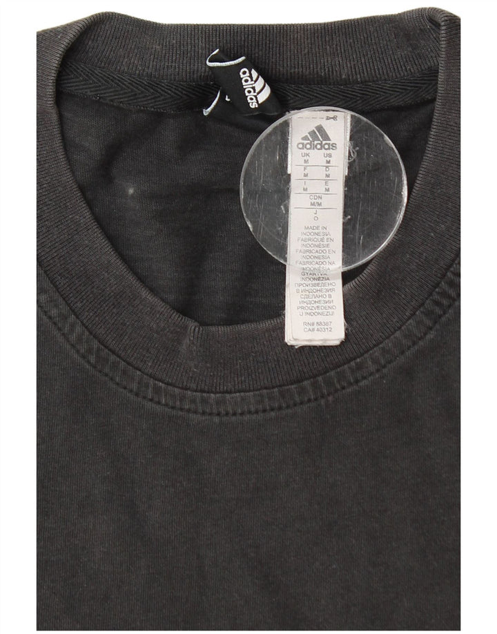 Мужская футболка Adidas Top Medium Black Cotton