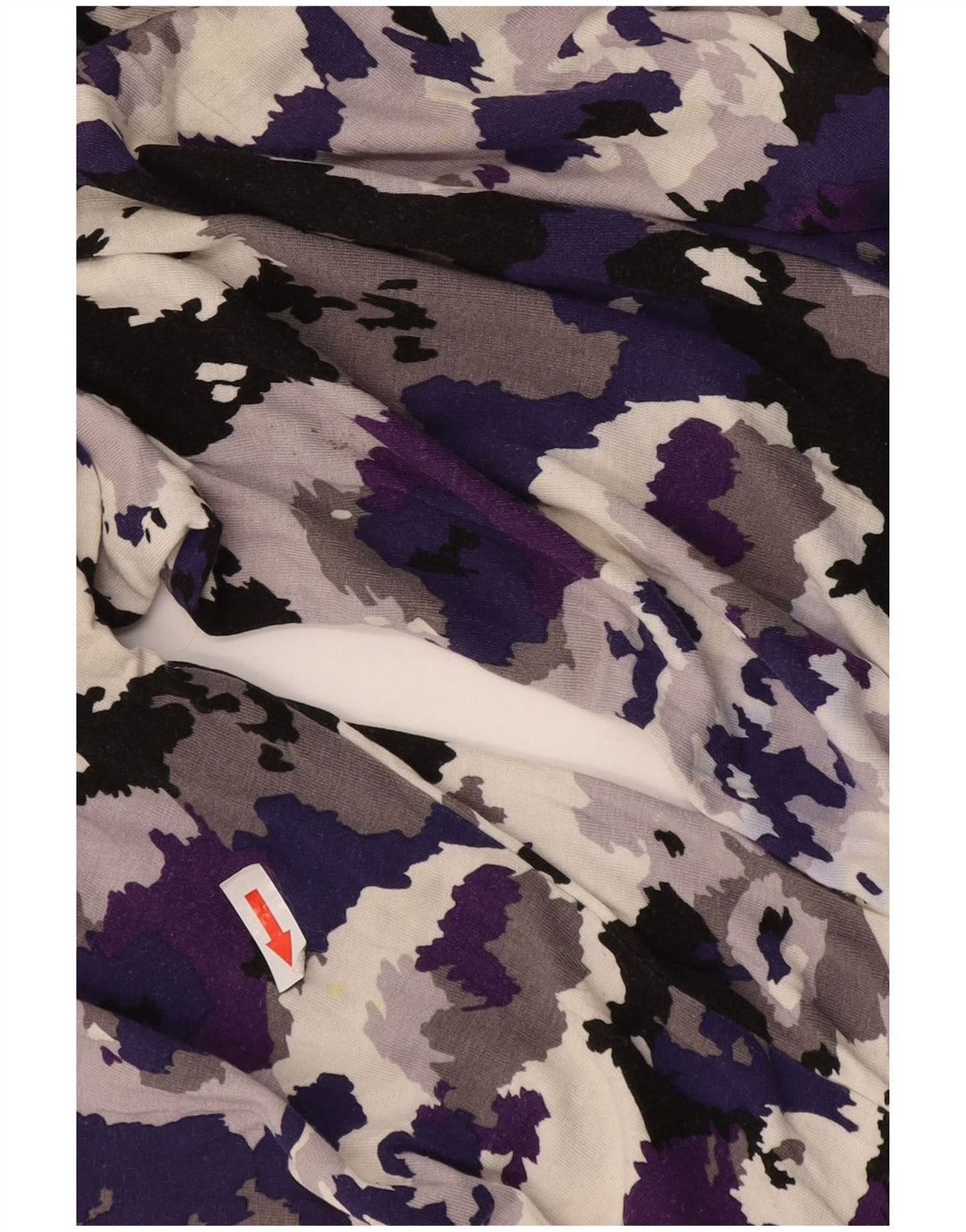 Женское базовое платье с рукавом 3/4 Marks & Spencer, Великобритания, 16, большой фиолетовый камуфляж