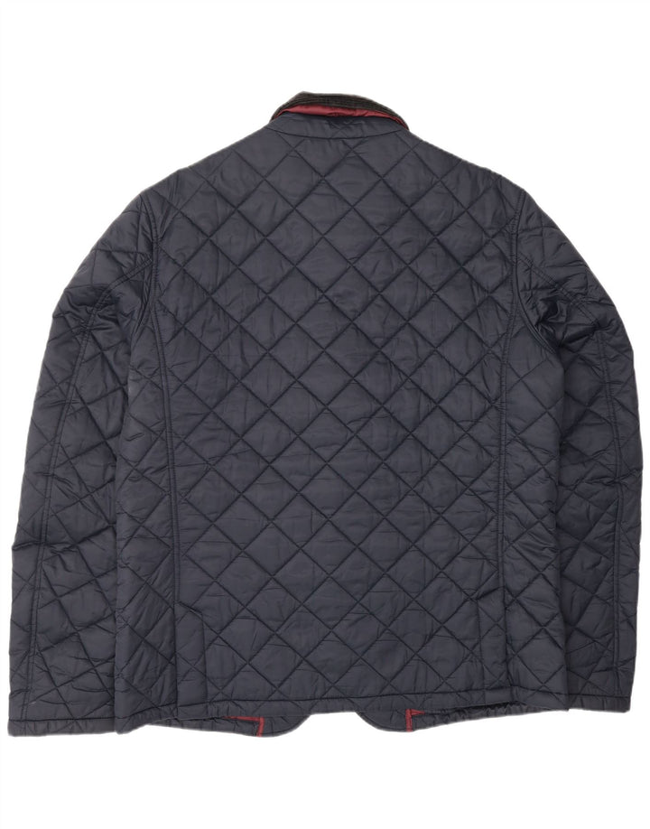 Мужская стеганая куртка BARBOUR Heritage UK 42 XL темно-синяя