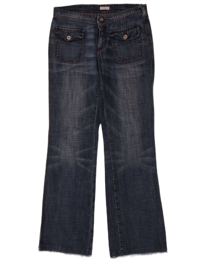 Женские расклешенные джинсы Max & Co. IT 42 Medium W30 L32 Синий хлопок