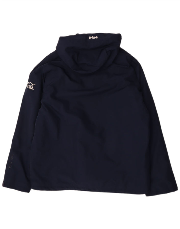 Мужская ветровка Helly Hansen с капюшоном UK 42 XL Темно-синий полиэстер