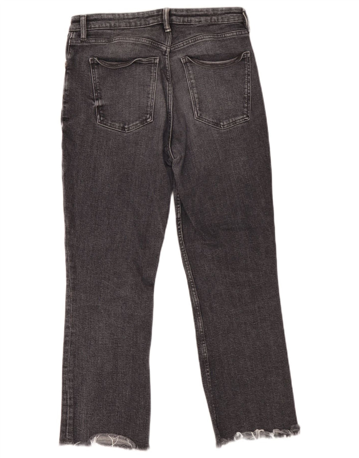 Женские прямые джинсы Zara EU 40 Medium W30 L26 Серые