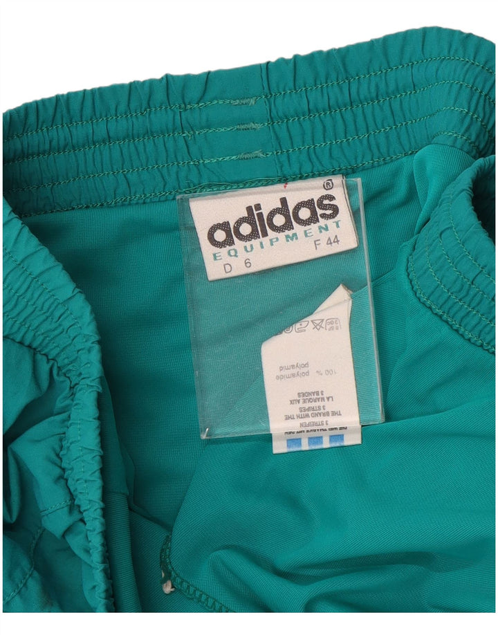 Женские спортивные шорты Adidas EU 44, большие зеленые из полиамида