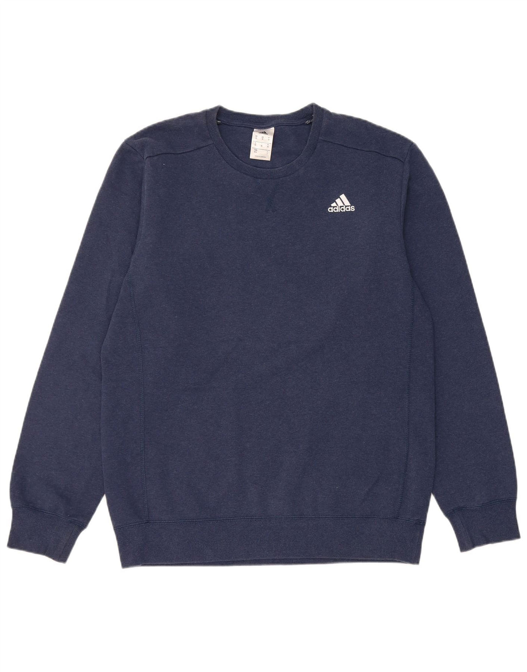 Мужской свитер Adidas Джемпер среднего размера, темно-синий, хлопок