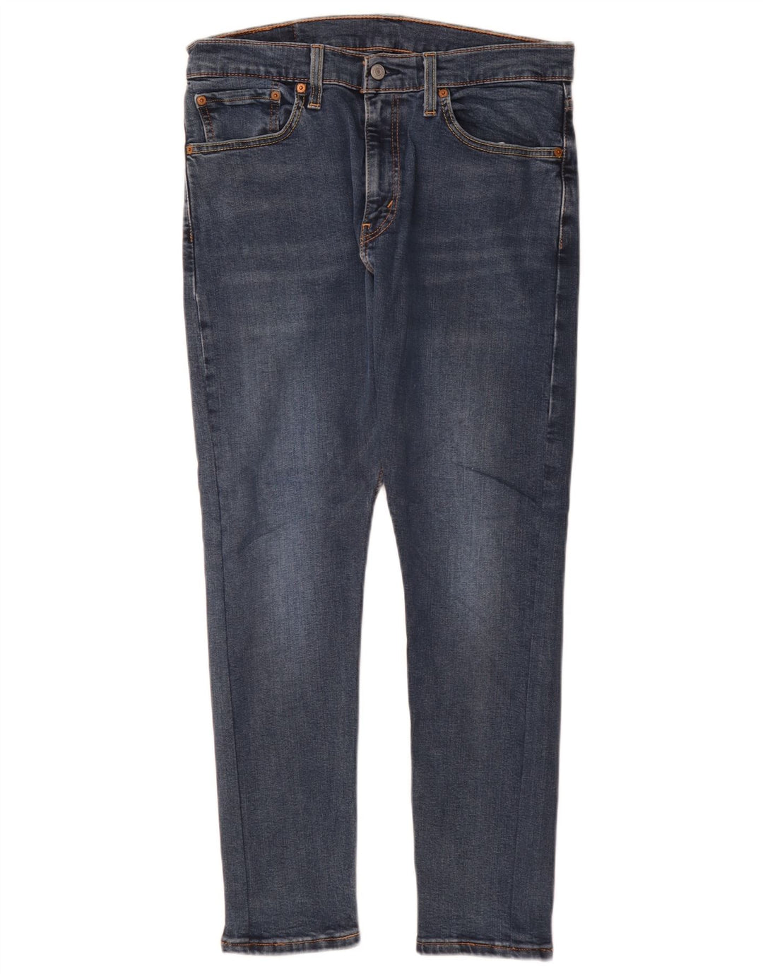 Женские зауженные зауженные джинсы Levi's 512 W32 L30 синие, хлопок