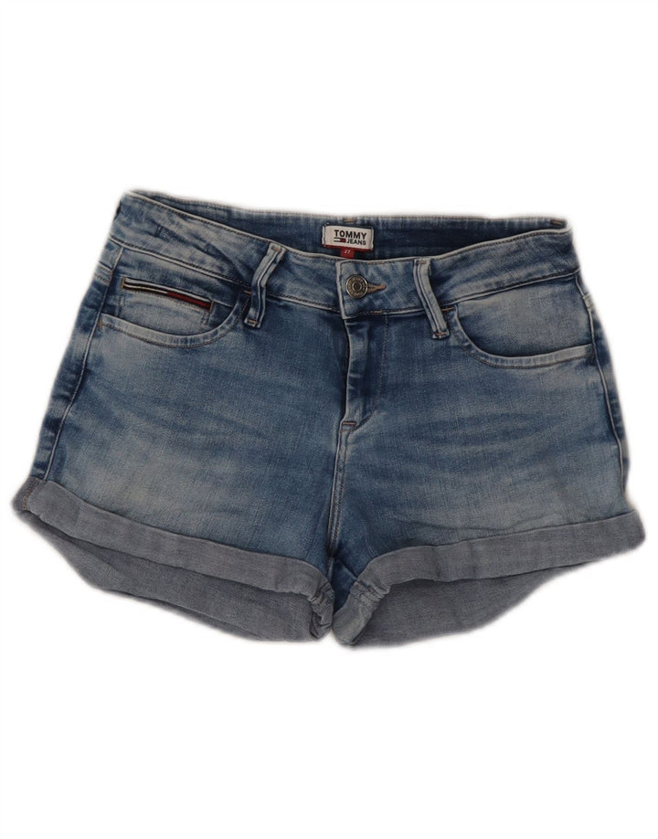 Женские джинсовые шорты Tommy Hilfiger W27, маленькие синие, хлопок