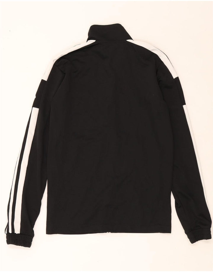 ADIDAS Mens Juventus Graphic Tracksuit Top Jacket Small Black Polyester