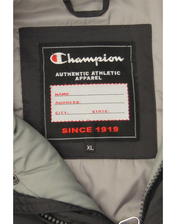 Мужская стеганая куртка Champion UK 42 XL, черная