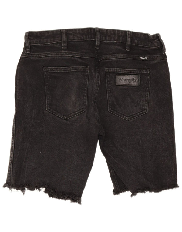 Женские джинсовые шорты Wrangler W30, средний черный, хлопок