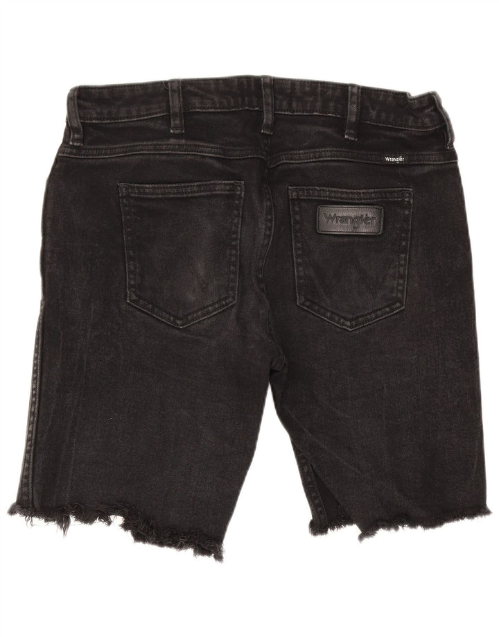 Женские джинсовые шорты Wrangler W30, средний черный, хлопок