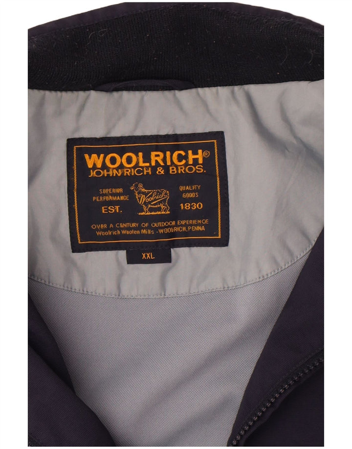 Мужская куртка-бомбер Woolrich UK 44 2XL Темно-синий