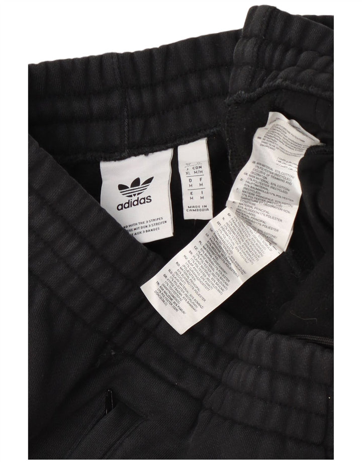 Мужские спортивные брюки Adidas, джоггеры, средний черный, хлопок