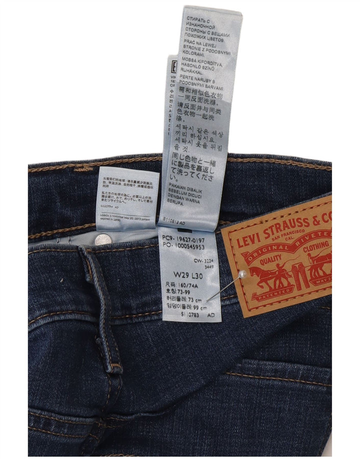 Женские джинсы Levi's 312 Shaping Slim W29 L30, синий хлопок