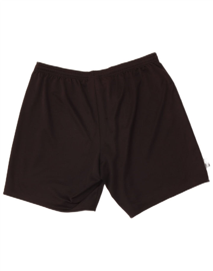Мужские спортивные шорты Adidas Regular Fit, средние черные спортивные шорты из полиэстера