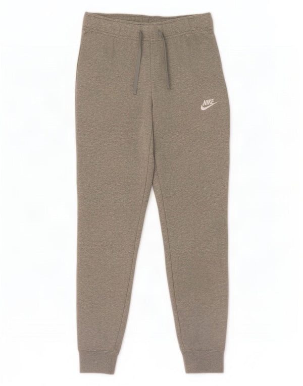 Женские спортивные брюки Nike Joggers UK 8, маленькие серые, хлопковые