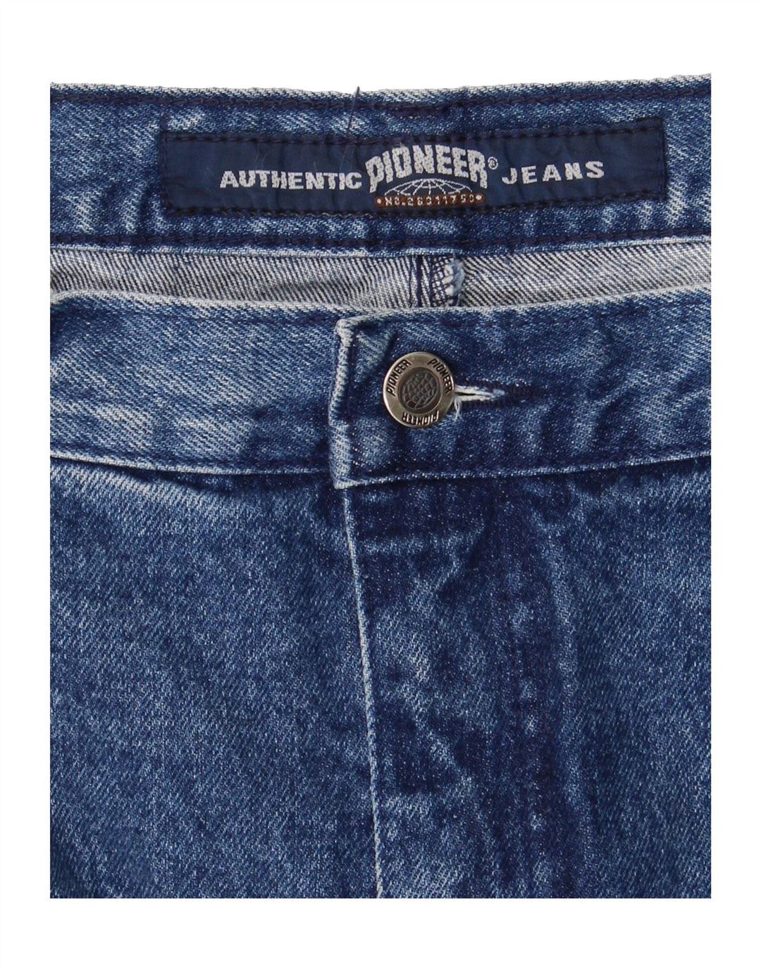 PIONEER Mens Straight Jeans W38 L33 Blue Vintage Pioneer and Second-Hand Pioneer from Messina Hembry 