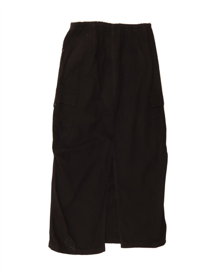 ZARA Womens Cargo Skirt Small W26  Black Vintage Zara and Second-Hand Zara from Messina Hembry 