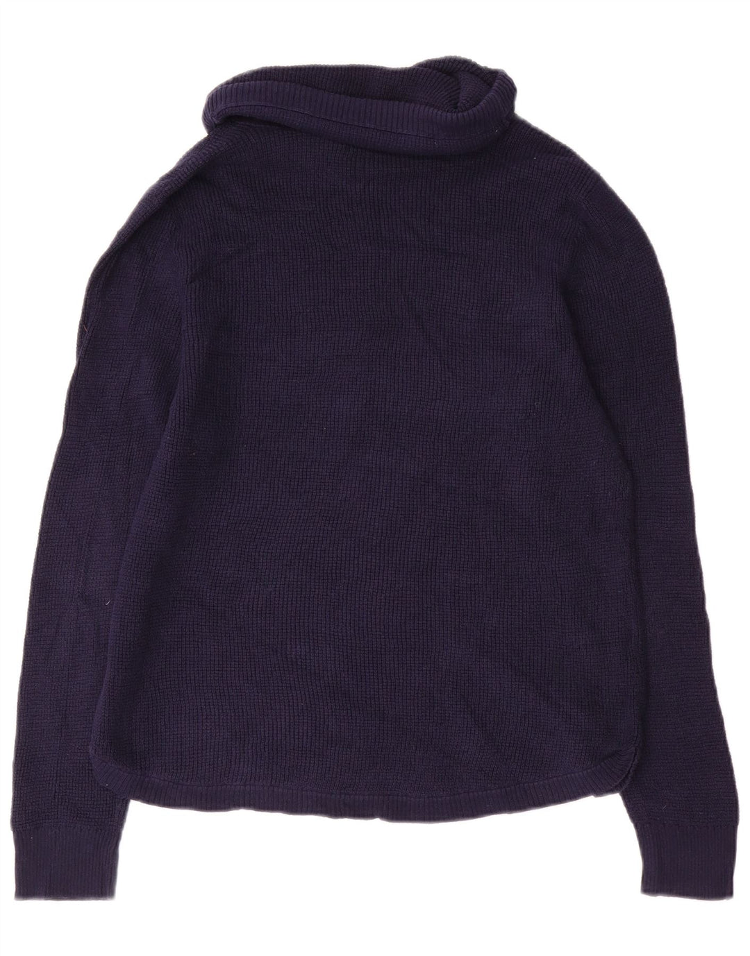 Женский джемпер с высоким воротником RALPH LAUREN, Великобритания 18 XL, темно-синий, хлопок