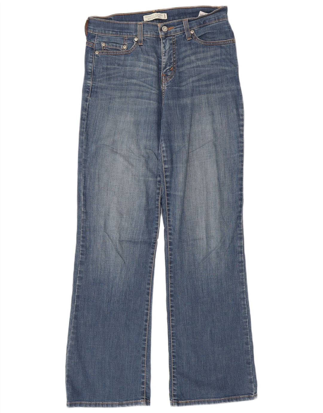 Женские джинсы Levi's 512 Perfectly Slim Bootcut, США 8, средние W30 L31, синие