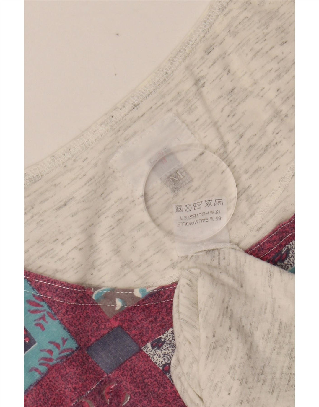 Мужской жилет TAKE FIVE с графическим рисунком, средний серый хлопок с цветными блоками