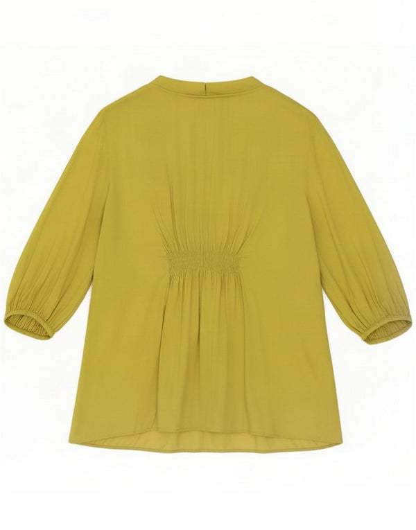 Женский топ с рукавом 3/4 Marks & Spencer UK 16, большой зеленый