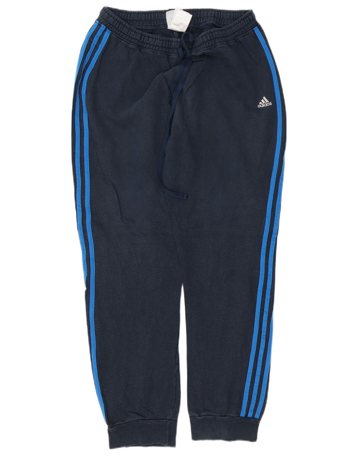 Мужские спортивные брюки ADIDAS Joggers UK 40/42, средний темно-синий, хлопок