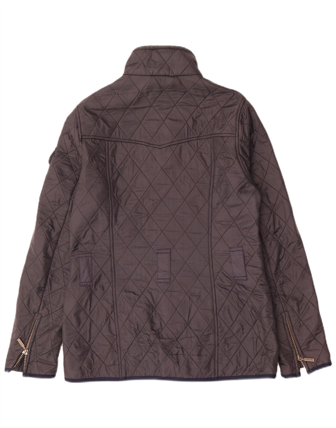 Женская стеганая куртка Barbour UK 12 средний темно-синий полиамид