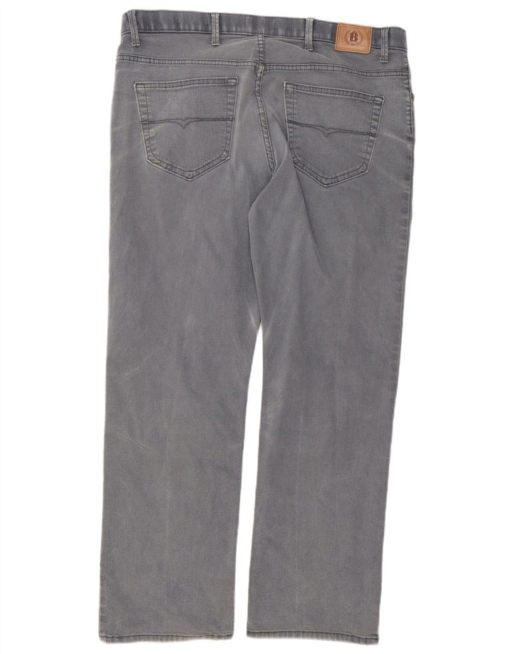 Мужские прямые джинсы Marks & Spencer Blue Harbour W38 L31 серые, хлопок