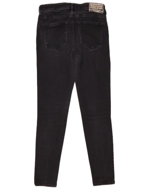 Женские джинсы скинни Diesel W31 L28, черный хлопок