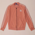Женский спортивный костюм Adidas с графическим рисунком, верхняя куртка UK 8, маленький розовый полиэстер
