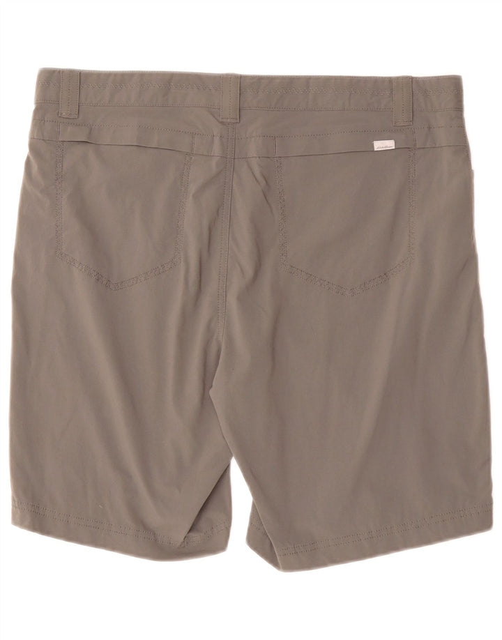 Женские повседневные шорты Eddie Bauer, США 10, большие, W34, серые, полиамид