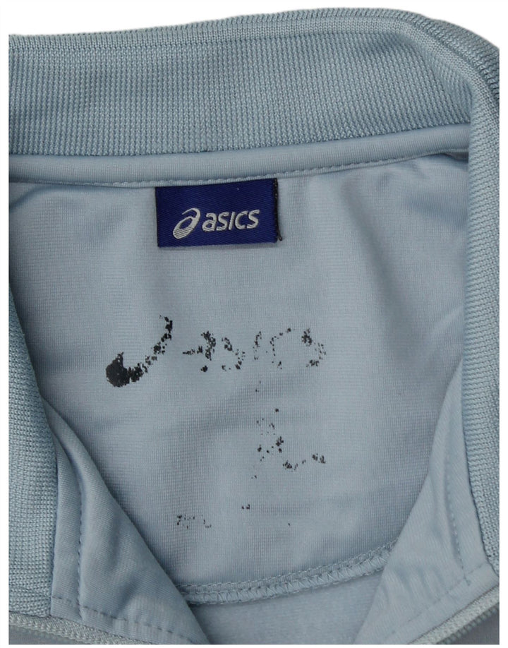 Мужская спортивная куртка Asics, средний синий полиэстер