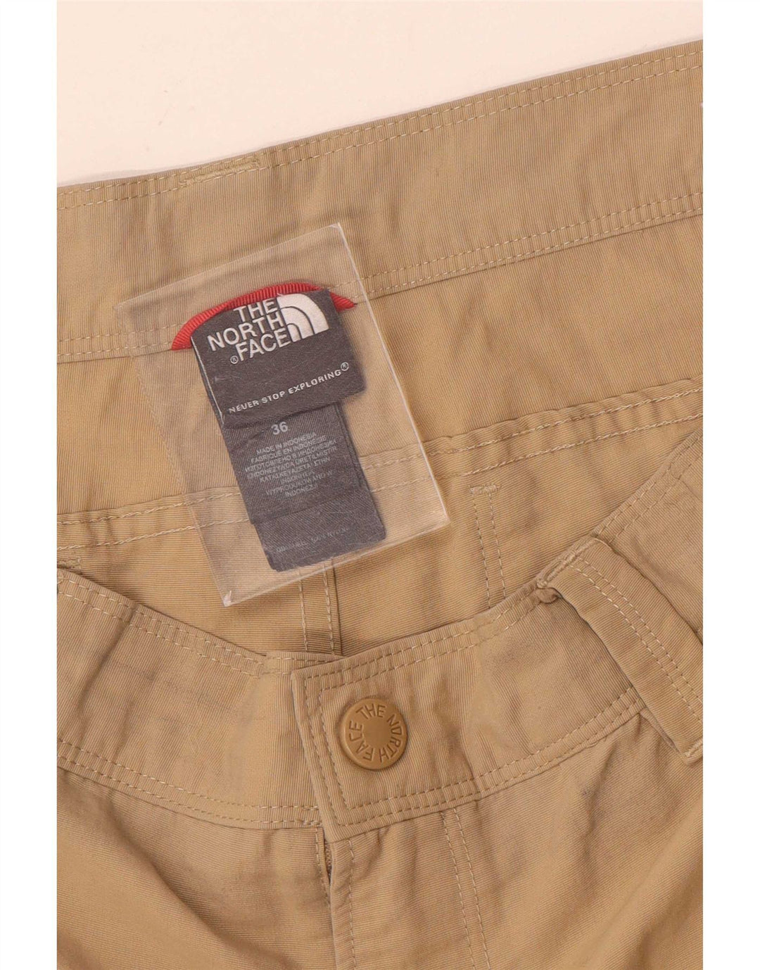 Мужские шорты-карго The North Face W36, большие, бежевые, нейлоновые