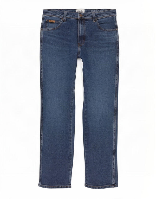Мужские джинсы Wrangler Texas Slim W32 L32, синий хлопок