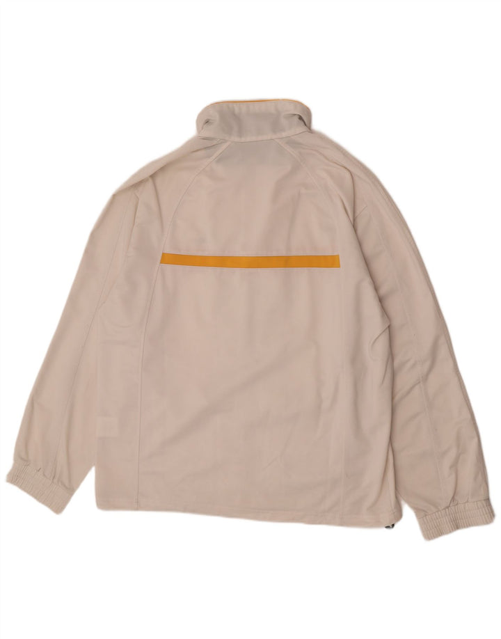 Lotto Мужская спортивная куртка XL Off White Полиэстер с цветными блоками