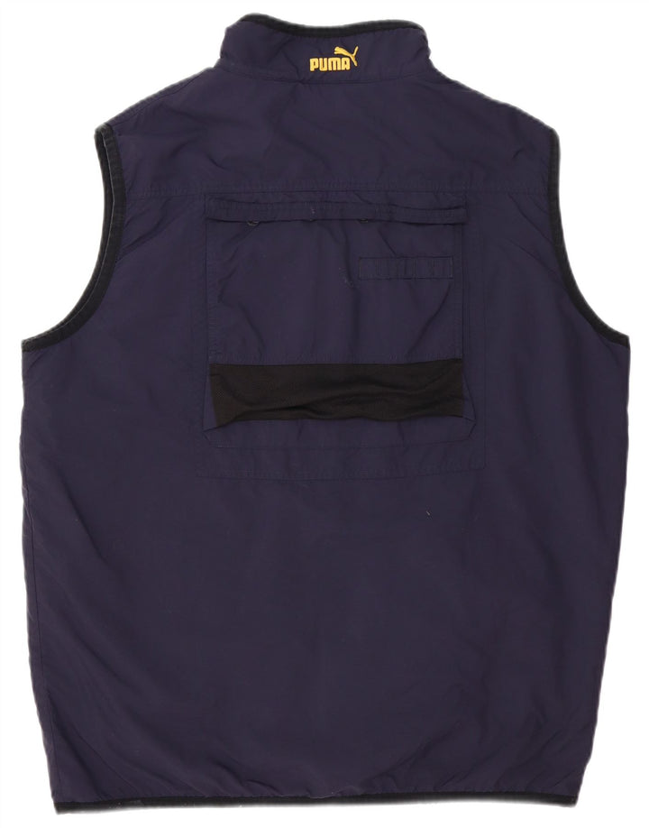 Мужской жилет Puma Utility Gilet UK 38, средний темно-синий, полиэстер