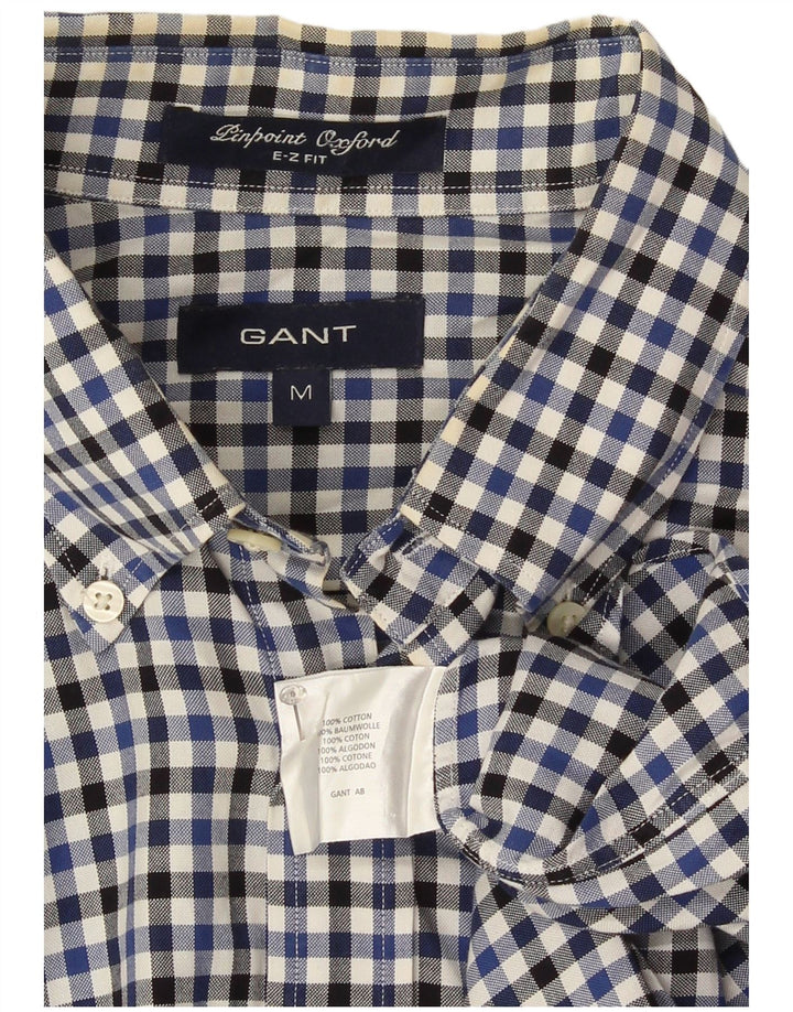 Мужская рубашка Gant E-Z Fit, средний разноцветный хлопок в мелкую клетку
