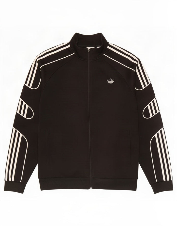 Мужская спортивная куртка Adidas XL, черный полиэстер