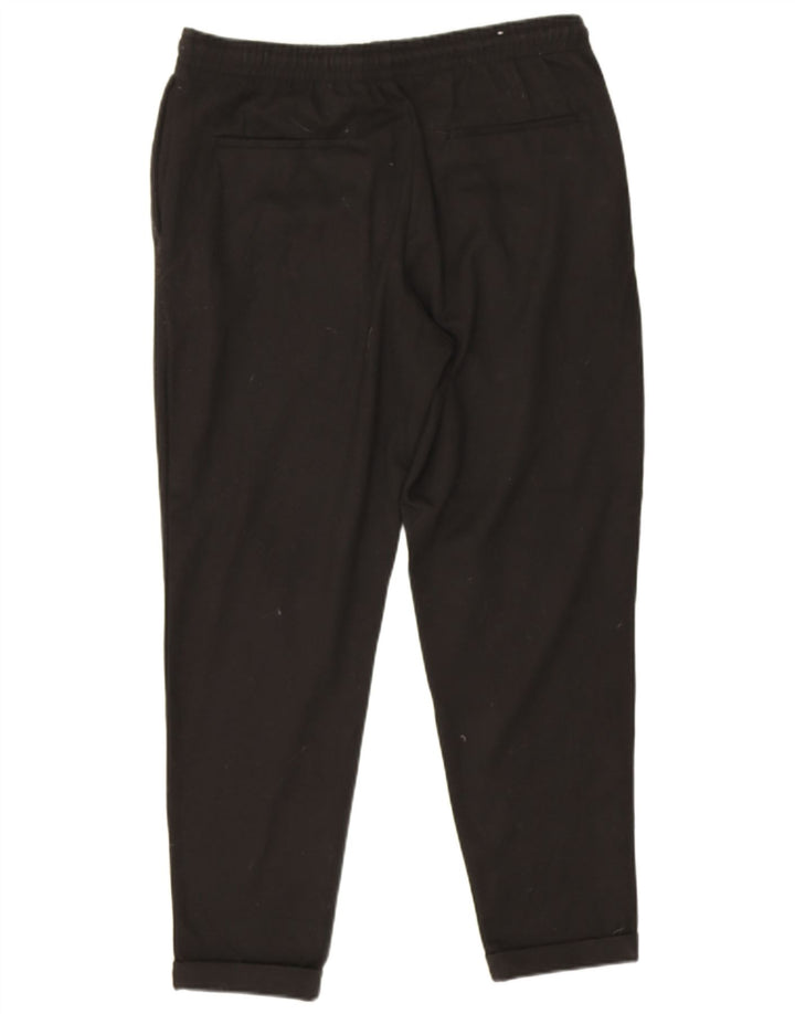 Мужские зауженные брюки-чиносы Zara, большие W32 L28, черные, полиэстер