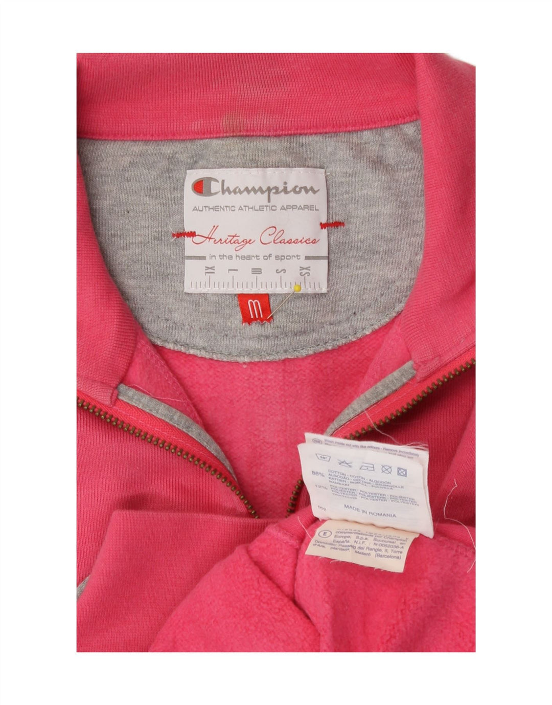Спортивный костюм Champion Womens Heritage Classics, верхняя куртка UK 14, средний розовый цвет