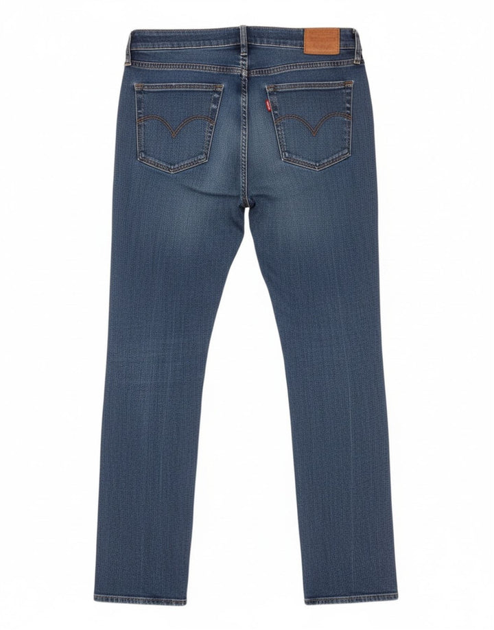 Женские узкие джинсы Levi's 712 W31 L32 синие, хлопок