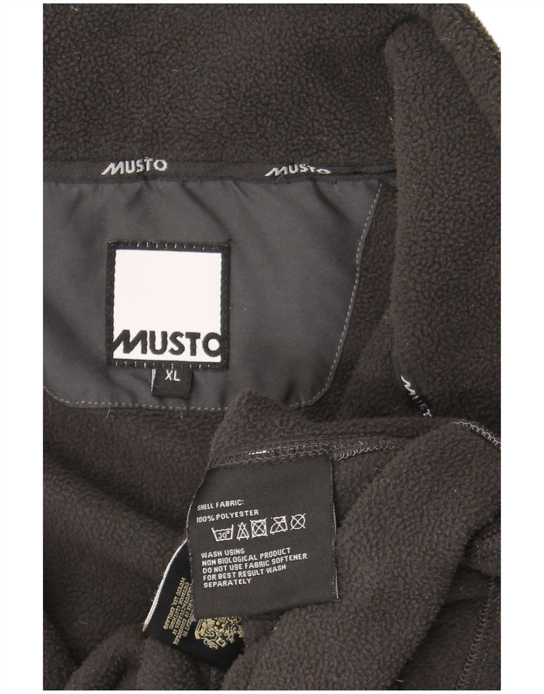 Мужская флисовая куртка Musto UK 42 XL серая, полиэстер