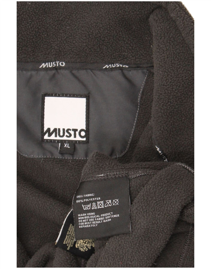 Мужская флисовая куртка Musto UK 42 XL серая, полиэстер