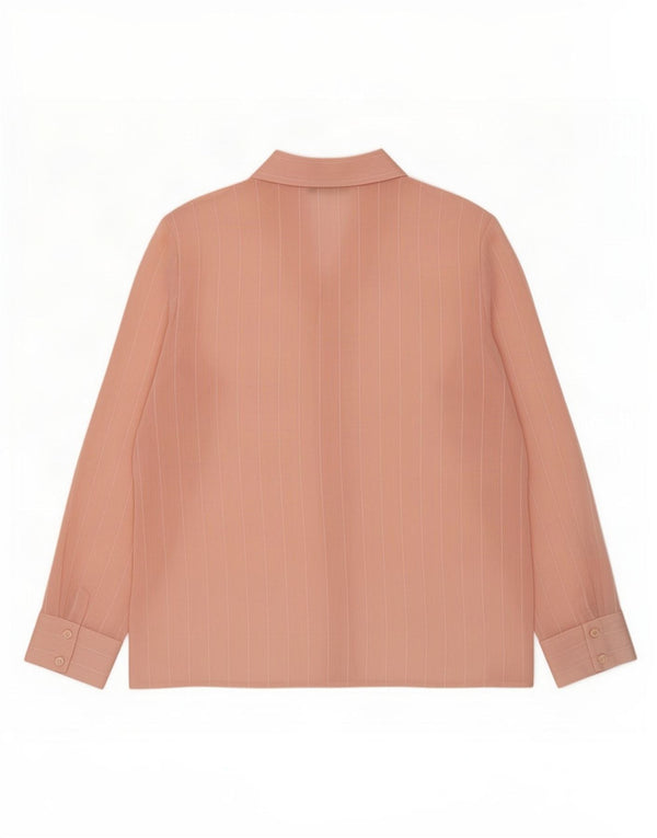 Женская блузка-рубашка Marks & Spencer UK 14 Средний розовый