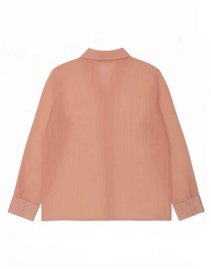 Женская блузка-рубашка Marks & Spencer UK 14 Средний розовый