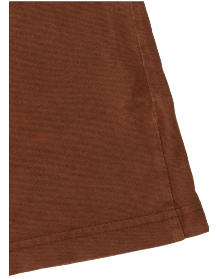 Мужская рубашка поло PENGUIN, большая коричневая, хлопок